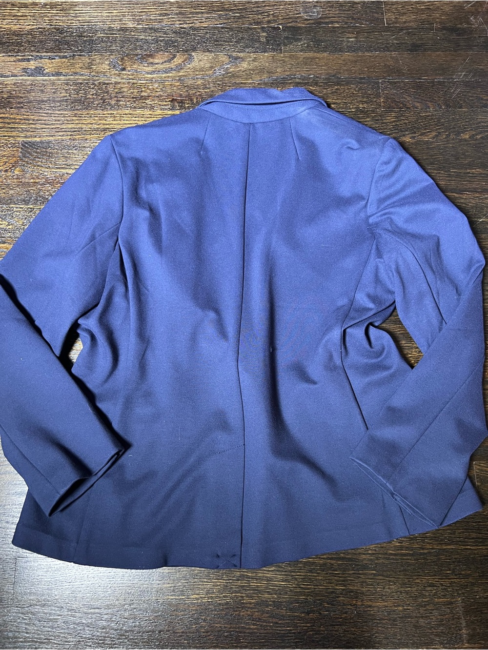 Old Navy Classic Ponte Knit Blazer Navy Blue XL - Picture 5 of 7